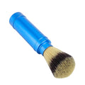 Walfront Men Portable Travel Foaming Shaving Brush, Grooming Tool for Wet Shaving, Bathroom Supplies for Daily Use