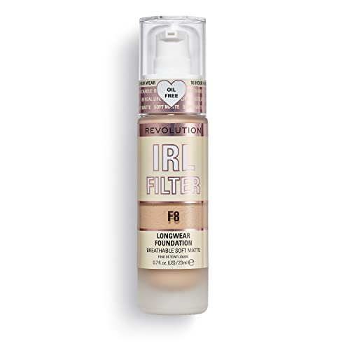 Revolution IRL Filter Longwear Foundation F8 - Medium Skin Tone