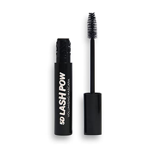 Revolution Beauty 5D Lash Pow Mascara - Volumizing & Lengthening, Pack of 2