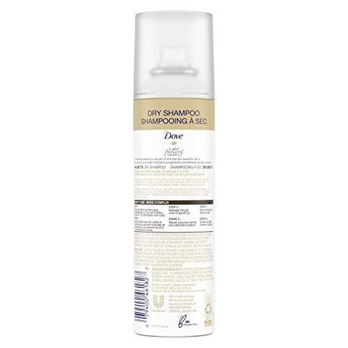 Dove Care Between Washes Dry Shampoo for oily hair Brunette with a hint of brunette tint 5oz/142g