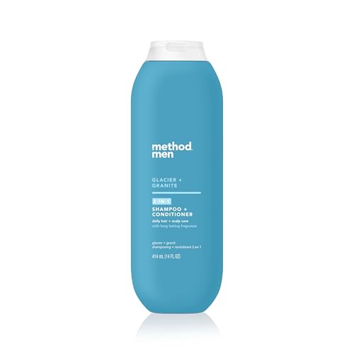 Method Men 2-in-1 Shampoo & Conditioner, Glacier + Granite 14oz