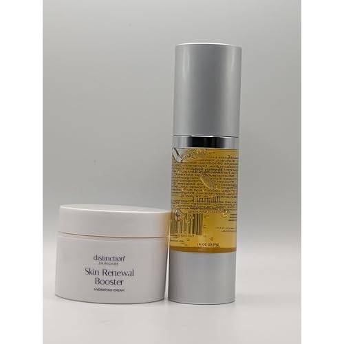 Skin Renewal Booster & Firmalift Serum Combo ? Anti-Aging Hydrating Skincare Formula - Reduces Fine Lines & Wrinkles ? Daily Moisturizer & Face Serum for all Skin Types - 1 Oz, 1 Fl Oz