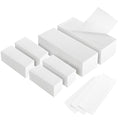EWVVSS 600-Count Non-Woven Wax Strips Pack for Hair Removal - 2 Sizes