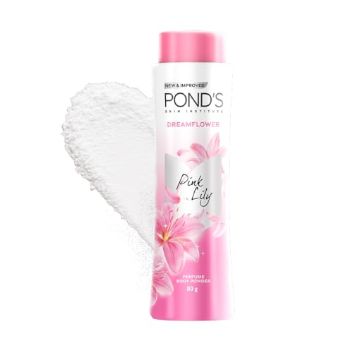 Pond's Dream Flower Talcum Powder 80g Pink Lily