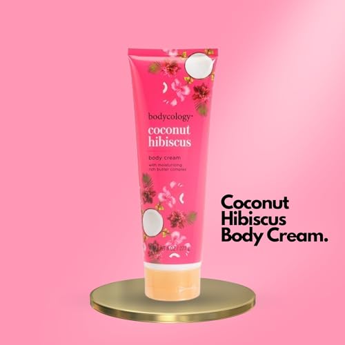 Bodycology Coconut Hibiscus Moisturizing Body Cream - 8 Oz