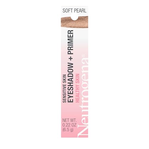 Neutrogena Sensitive Skin Eyeshadow + Primer, Soft Pearl