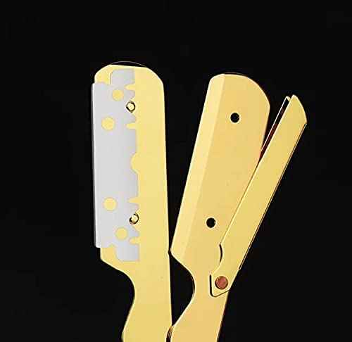 Zenzod ™ SKULL themed STRAIGHT RAZOR KIT 6 piece Mens shaving set- Barber style for closest Shave possible with a straight edge razor - Perfect straight razor kit for beginners