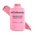 MCoBeauty Blush & Go Cream Stick Baby Pink | Cheek & Lip Color
