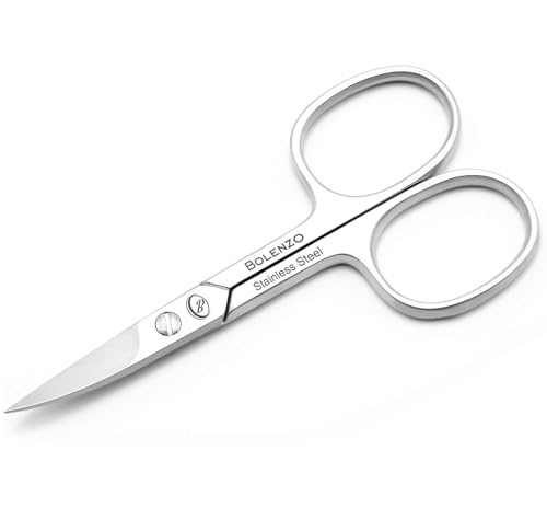 Curved Nail Scissors - High Carbon Stainless Steel, Men & Women