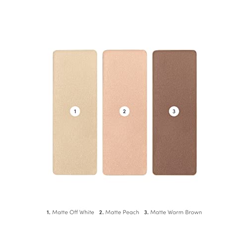 jane iredale PurePressed Eye Shadow Triple, Highly Pigmented Mineral Based Eye Color, Long Lasting & Crease Resistant Formula, Safe for Sensitive Eyes
