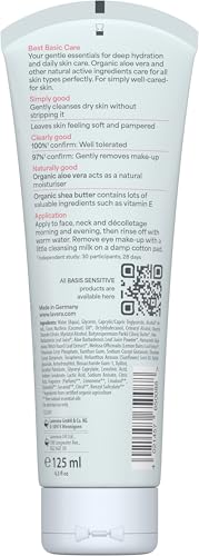 Lavera 2-in-1 Cleansing Milk 125ml | Organic Aloe Vera & Shea Butter