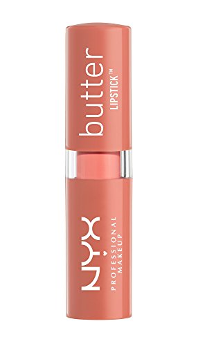 NYX Butter Lipstick in Candy Buttons - Peachy Pink, 0.16oz