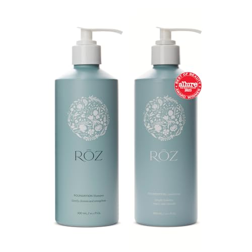 RŌZ Hydrating Shampoo & Conditioner Set - Sulfate-Free, All Hair Types