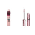 Maybelline Lash Sensational Sky High Washable Mascara Makeup, Volumizing, Lengthening & Instant Age Rewind Eraser Dark Circles Treatment Multi-Use Concealer, 160, 1 Count