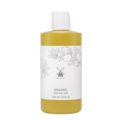 M?HLE Organic Shower Gel | Refreshing Body Wash and All-Natural Cleanser with Essential Oils | BDIH Certified | 100% Vegan | 250mL (8.45 oz) Liquid Bottle Soap