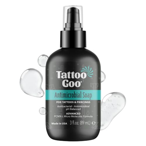 Tattoo Goo Cleansing Soap 3oz - Gentle, pH-Balanced Tattoo & Piercing Aftercare