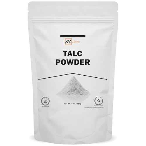100% Natural Talc Powder for Facial Make-up, Cosmetic Formulations, and Other Industrial Application 1 LBS / 454 GMS
