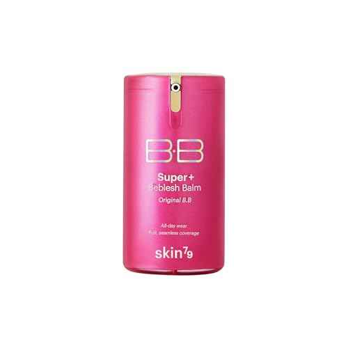 SKIN79 Super Plus Beblesh Balm Pink BB 40g All Day Lasting BB Cream - Made In Korea US exclusive Version K Beauty Flawless Radiant Base Foundation Makeup Blemish Cover Tinted Moisturizer Pink 21 color
