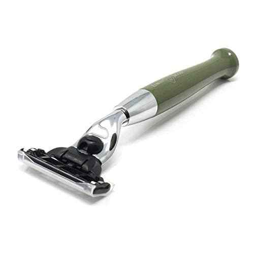 Edwin Jagger Diffusion Series Gillette Mach3 Chrome Plated Razor (Green)