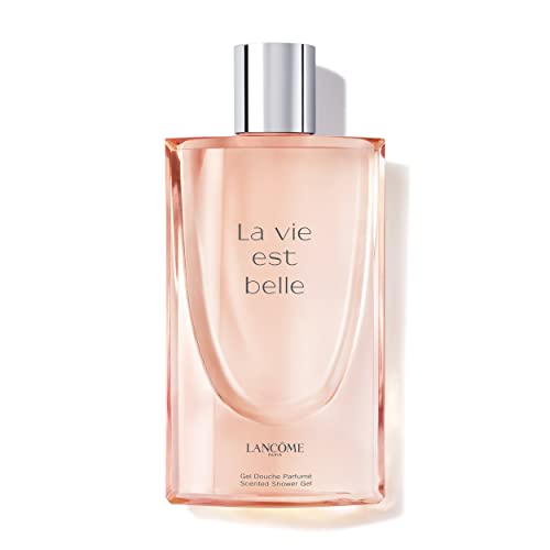 Lanc?me La Vie Est Belle Scented Shower Gel - Softens, Soothes & Revitalizes the Skin - With Iris, Patchouli, Vanilla & Spun Sugar - 6.7 Fl Oz