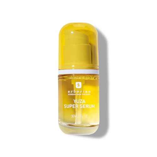 Erborian Yuza Super Serum Facial Serum with Yuzu Extract & Vitamin C for Radiant & Toned Skin - Nourishes, Moisturizes & Protects Korean Skincare ? 1 fl oz