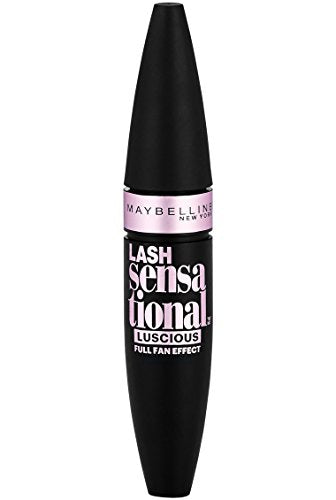 Maybelline Lash Sensational Luscious Washable Mascara, Blackest Black