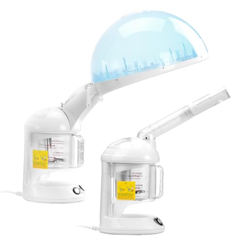 VEVOR 2 in 1 Hair & Facial Steamer with Bonnet Hood