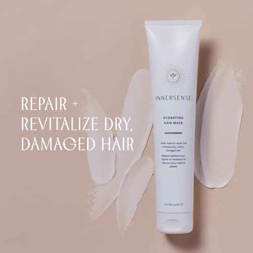 INNERSENSE Organic Beauty - Natural Hydrating Hair Mask | Deep Hydration, Nourishing, Strengthening | Non-Toxic, Cruelty-Free, Clean Haircare (2 Pack - 2 fl oz | 59.1 mL each)