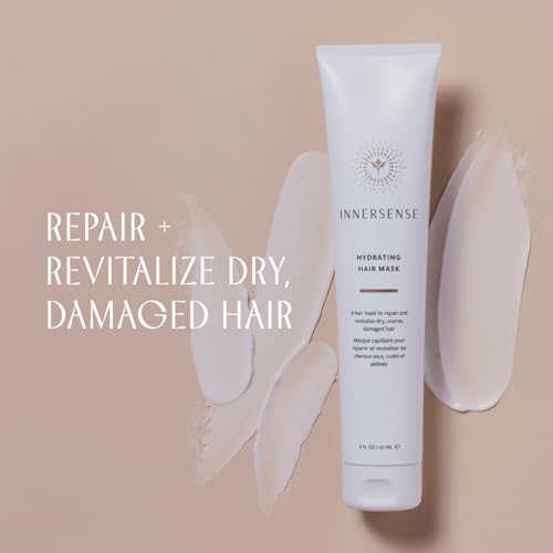 INNERSENSE Organic Hydrating Hair Mask | Dry Hair Treatment, 6oz