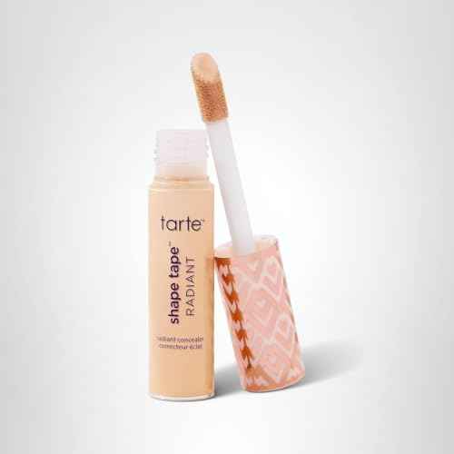 tarte shape tape radiant concealer – Medium-Coverage, Radiant Finish for Under Eye Concealer for Dark Circles, Fine Lines, Redness & Discoloration, Hydrating, Vegan, Cruelty Free