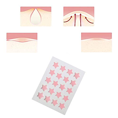 AGRCARE Acne Pimple Patch , Hydrocolloid Absorbing Patch Clear Acne Stickers (2 Sheets/40Patchs)