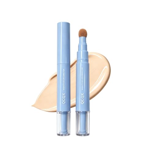 Dual-Effect Concealer Pen & Foundation - 24HR Long-Lasting Coverage