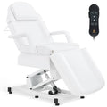 BarberPub 3-Motor Electric Facial Bed, Height-Adjustable Massage Table