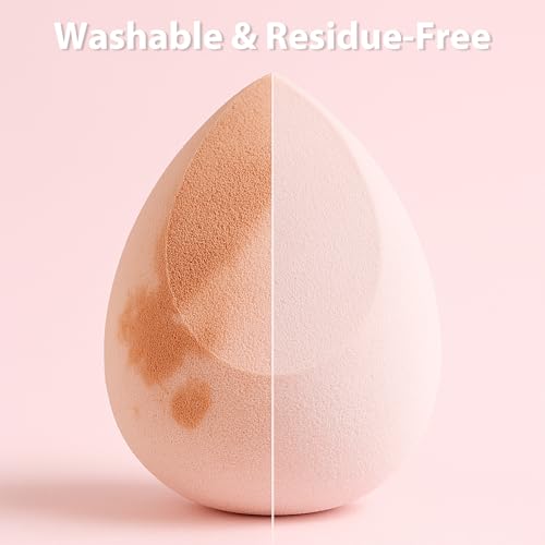 Foonbe Makeup Sponge Set, 7 Pcs - Latex Free Beauty Blender