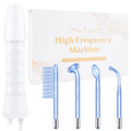 Blue High Frequency Facial Wand with 4 Glass Tubes