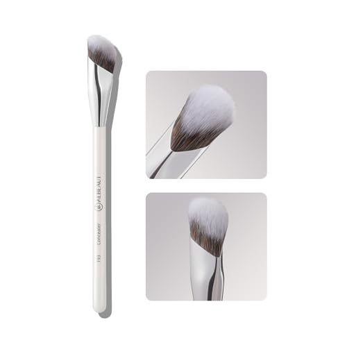 Angled Concealer Brush for Flawless Under Eye Makeup