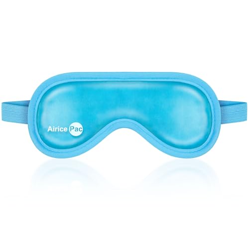 Cold Eye Mask Reusable Gel Eye Compress for Dark Circles & Migraines - Eye 1pack
