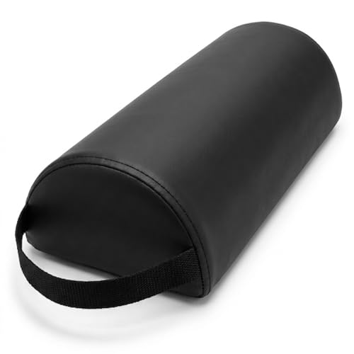 ForPro Premium Half-Round Massage Bolster Pillow for Neck & Knee Support
