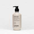 LATHER Desert Aloe & Agave Body Wash | Hydrating & Refreshing Skin Care | Paraben & Sulfate Free | Gentle Cleansing with Invigorating Scent | Suitable for All Skin Types | 12 oz