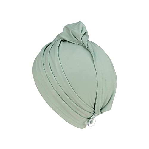 Hair Plopping Towel 2-Pack - Cotton Blend Turban Wraps