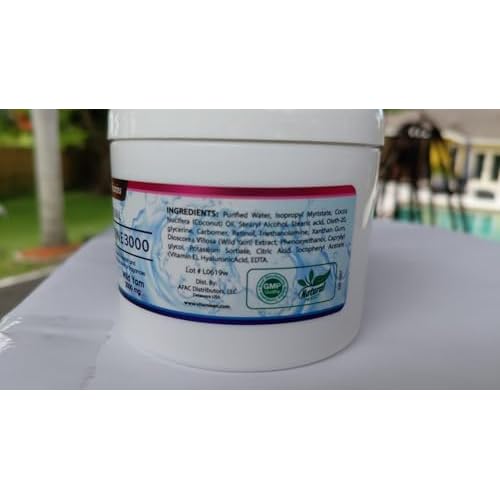 Wild Yam Balancing Cream for Women ? with Vitamin E, Coconut Oil & Hyaluronic Acid ? 1500mg Natural Extract ? Menopause & Skin Support, 4 oz
