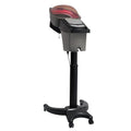 700W Professional Hair Steamer with Adjustable Height & Red/Blue Light