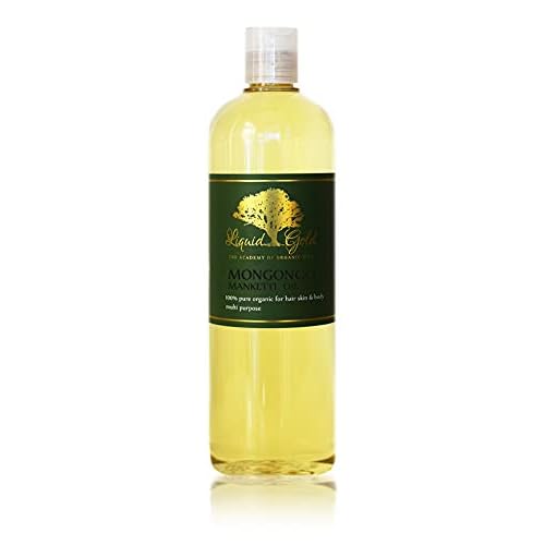 Liquid Gold inc 16 fl.oz Premium Mongongo/Manketti Oil Pure & Organic Skin Hair Nails Health