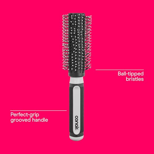 Conair Grip & Style Round Hair Brush for Blowout Styling & Volume