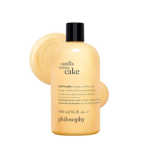 Philosophy Scent-Sational Hydrating Bath & Shower Gel Vanilla 16oz – Cruelty-Free & Vegan