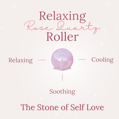 Organic Castor Oil with Rose Quartz Roller | 50ml, Cold-Pressed & Hexane-Free