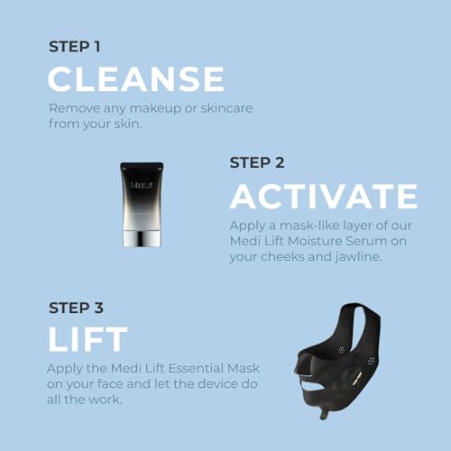 Medi Lift EMS Facial Toning Device - Hands-Free Face Mask