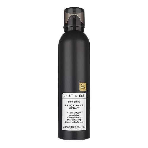 Kristin Ess Hair Soft Shine Beach Wave 6.7 oz + Dry Finish Working Texture 6.9 oz Hair Sprays