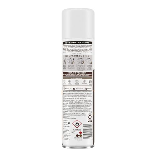 Batiste Dry Shampoo for Brunette Hair, Refresh Hair and Absorb Oil Between Washes, Waterless Shampoo for Added Hair Texture and Body, 5.71 oz