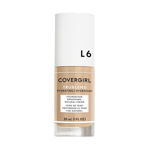 COVERGIRL TruBlend Liquid Foundation Buff Beige L6 1oz - Flawless, Oil-Free Makeup